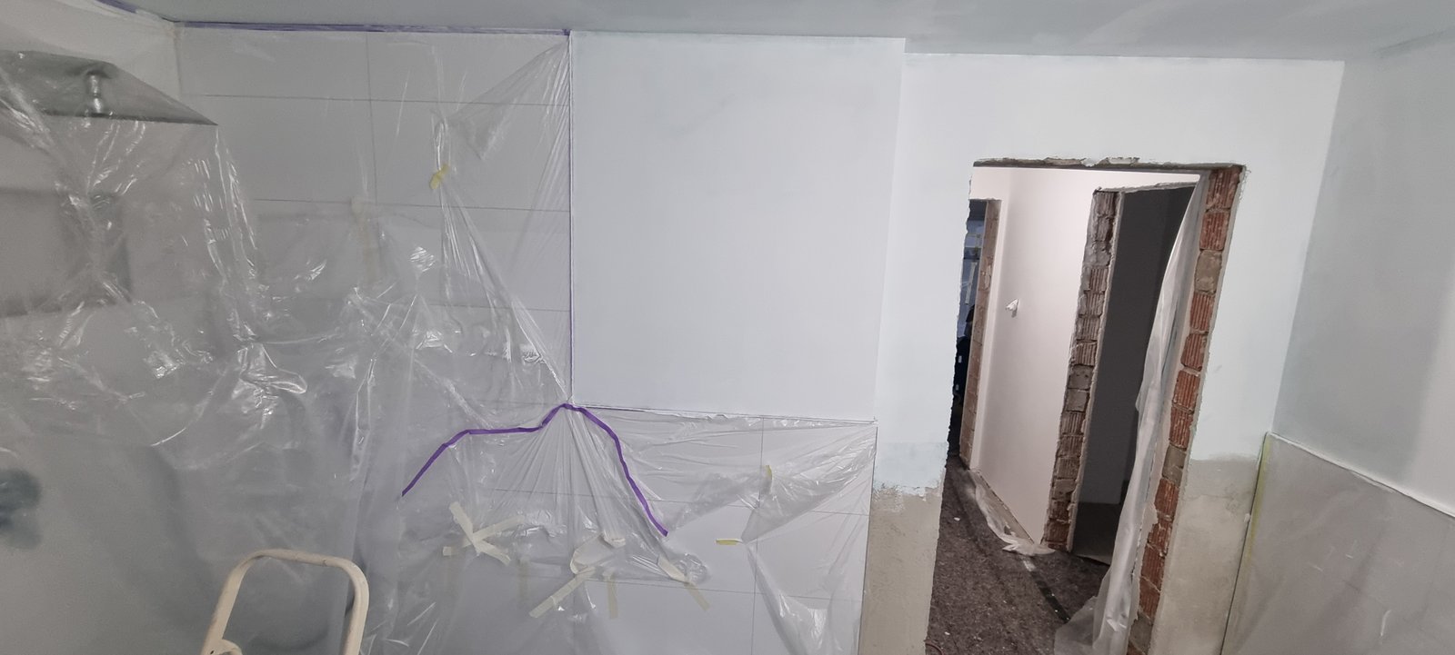 Bad nach dem streichen